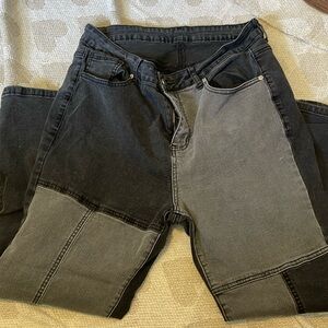 Patch work jeans